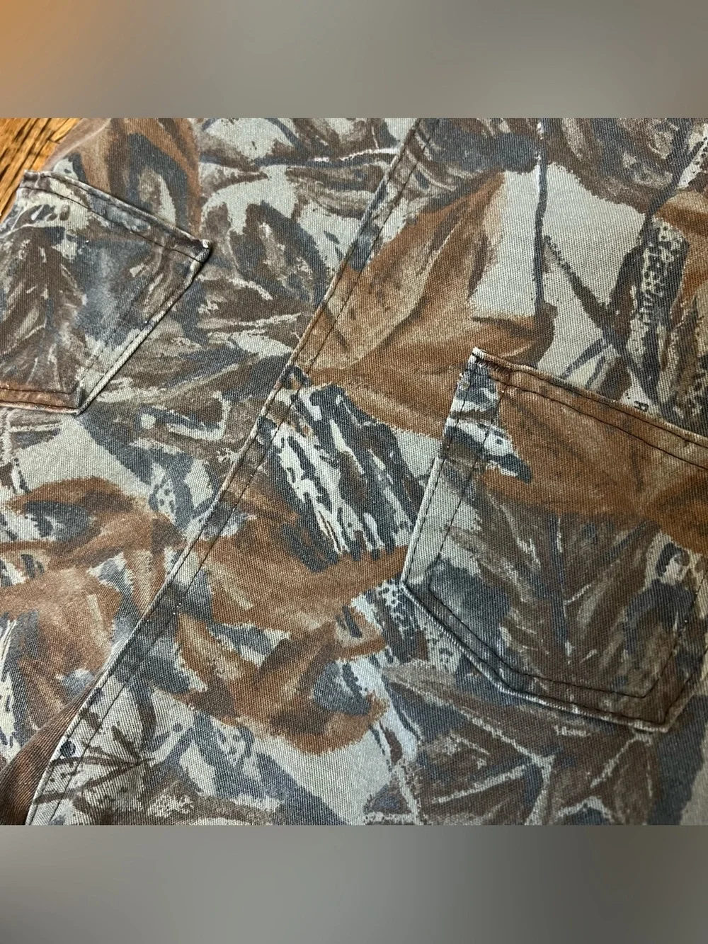 VTG USA Made Kids 6X Liberty Realtree Camo Overalls Outdoor Unisex Boy Girl Hunt